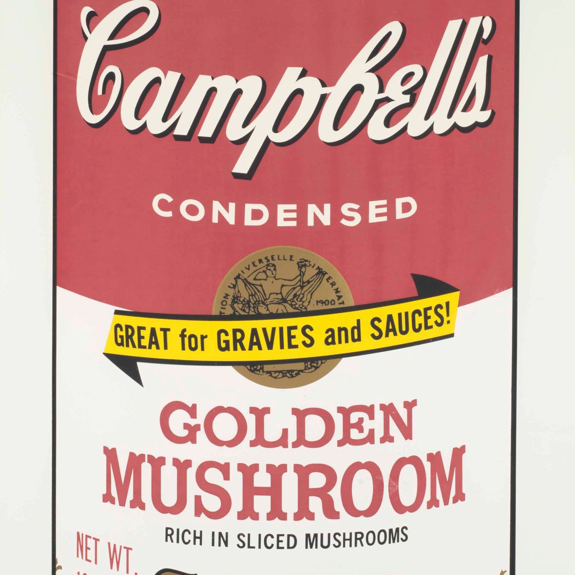 Andy Warhol — Золотистый гриб из супа Campbell's Soup II