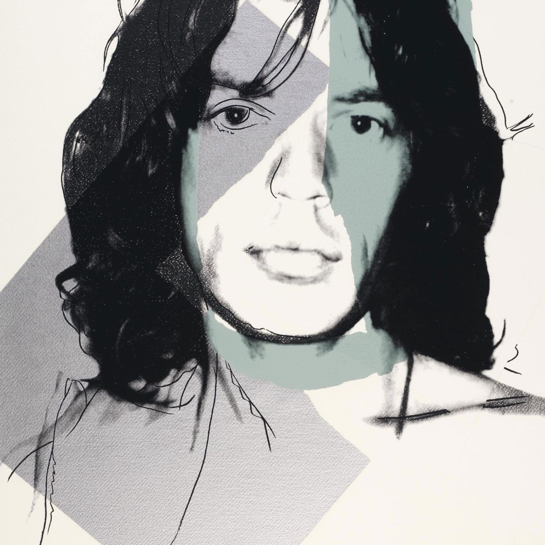 Andy Warhol — Мик Джаггер : одна пластинка (F. & S. II.138)