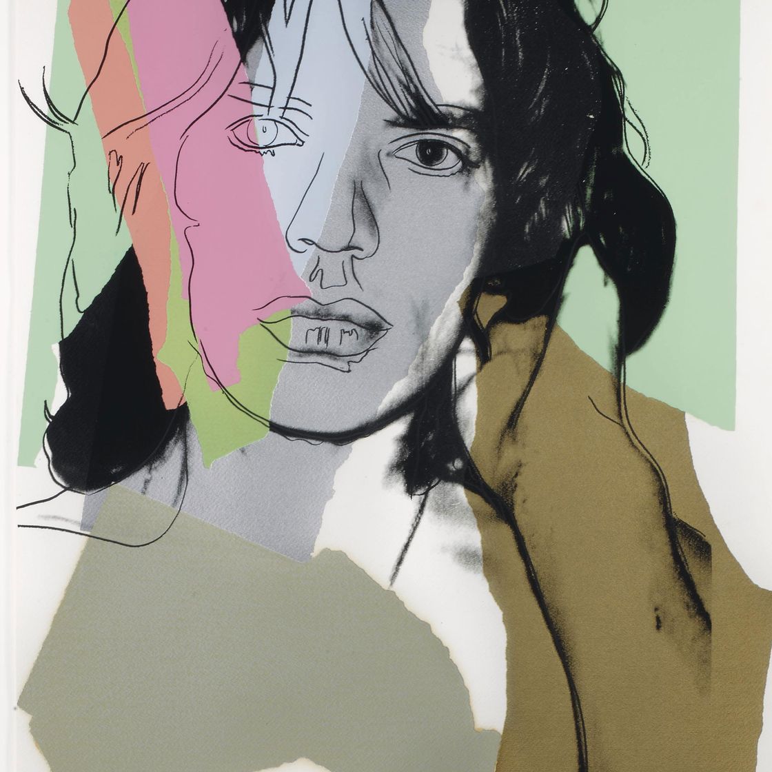 Andy Warhol — Мик Джаггер : одна пластинка (F. & S. II.140)