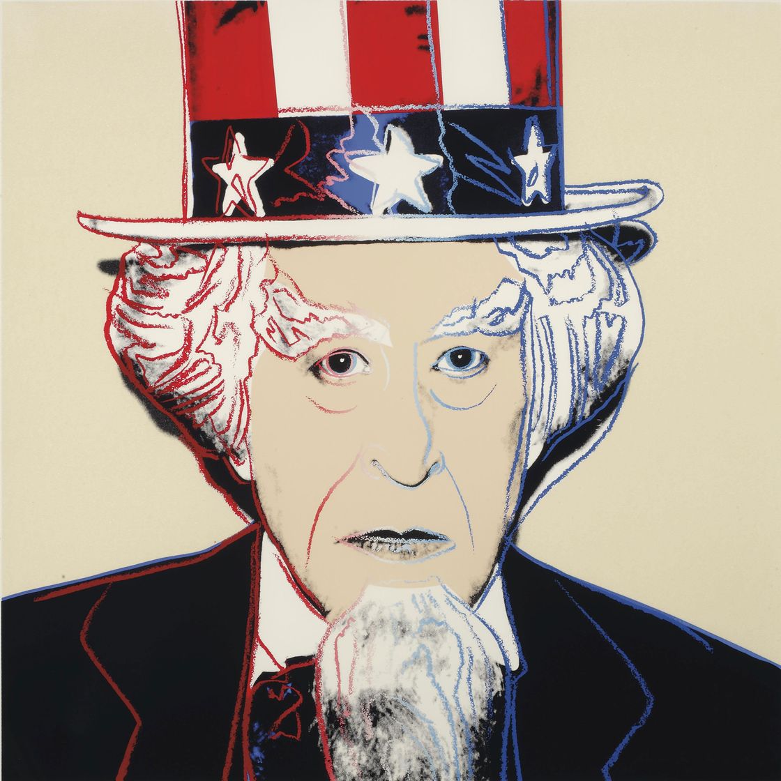 Andy Warhol — Дядя Сэм, из мифов (F. & S. II.259)