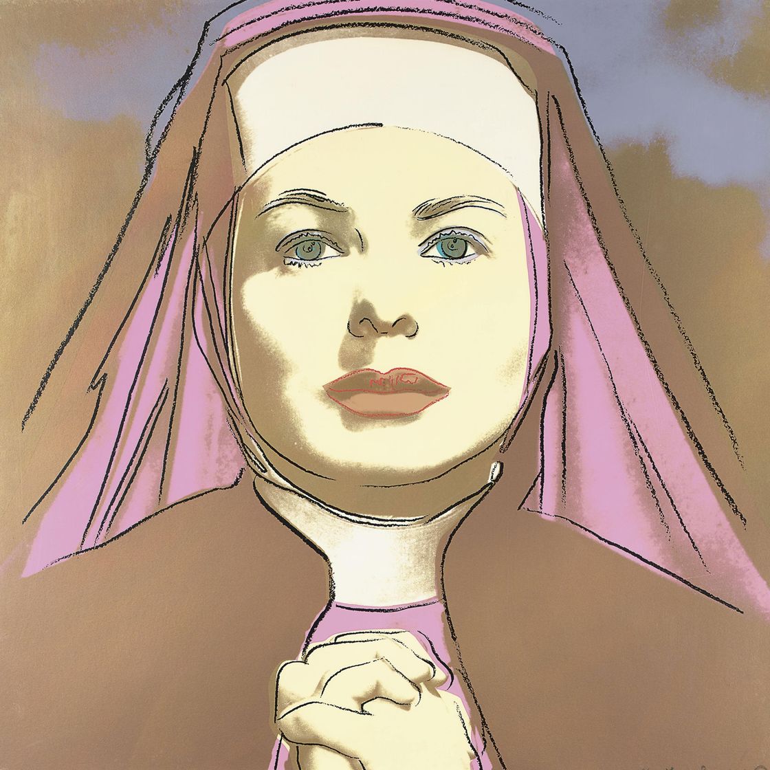 Andy Warhol — "Монахиня" Ингрид Бергман (F. & S. IIB.314)