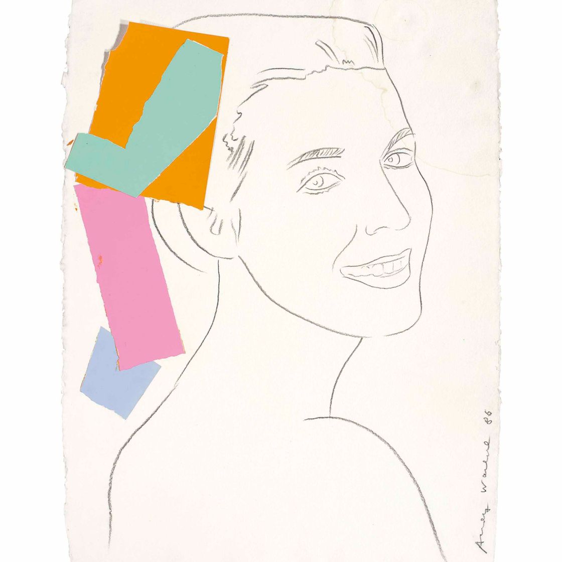 Andy Warhol — Неопознанная женщина