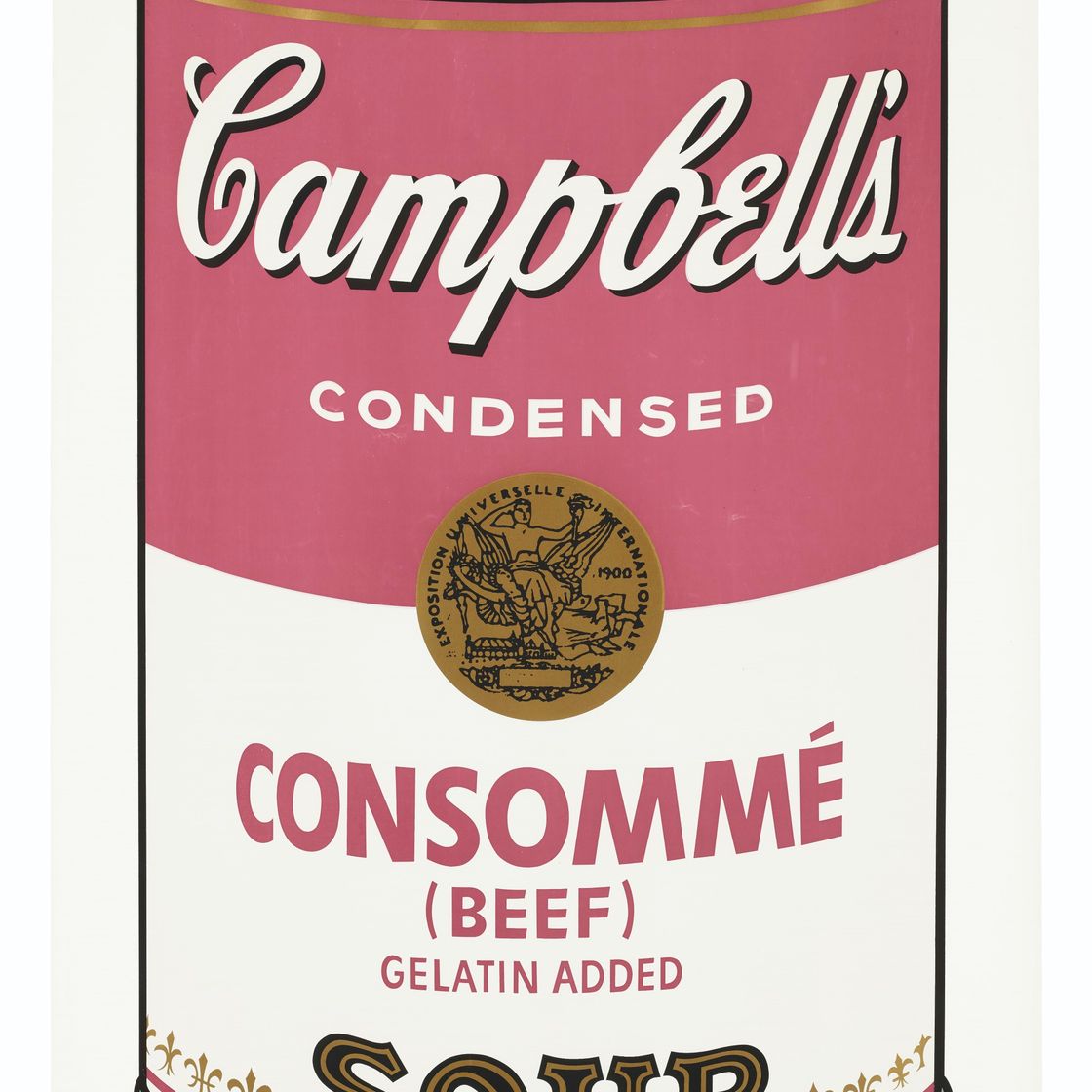 Andy Warhol — Консоме из говядины, приготовленное в Campbell's Soup I