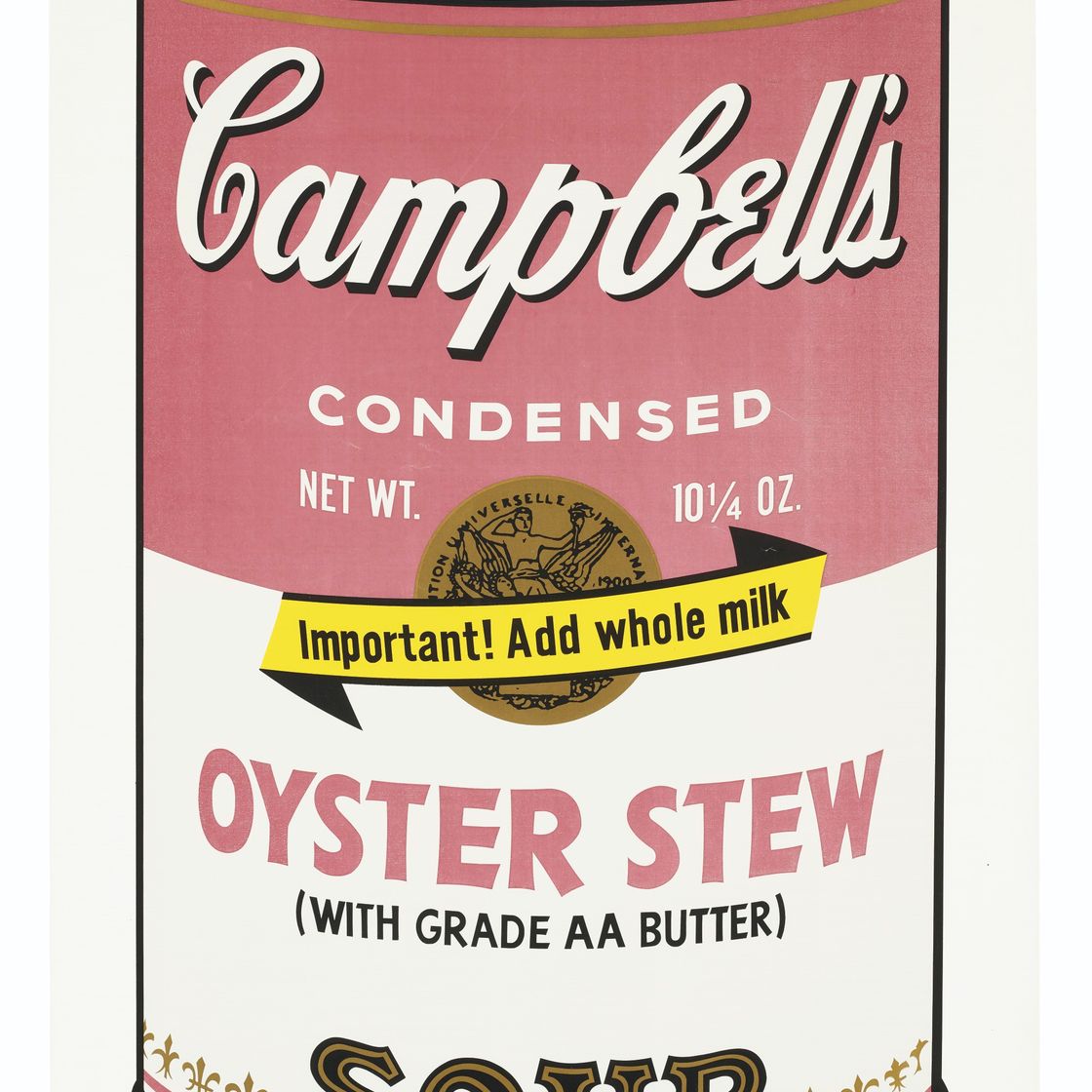 Andy Warhol — Рагу из устриц от Campbell's Soup II