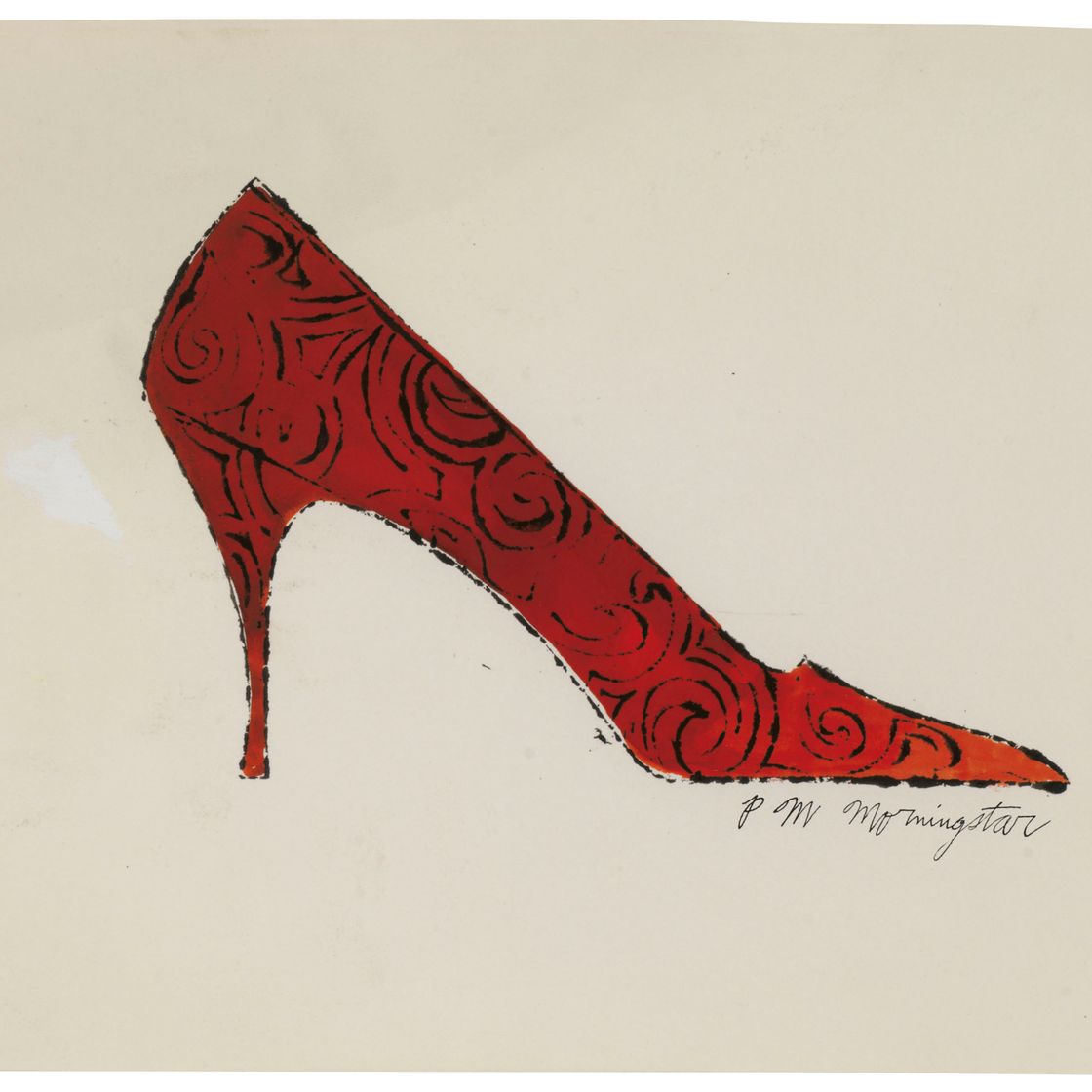 Andy Warhol — Туфля "Утренняя звезда"