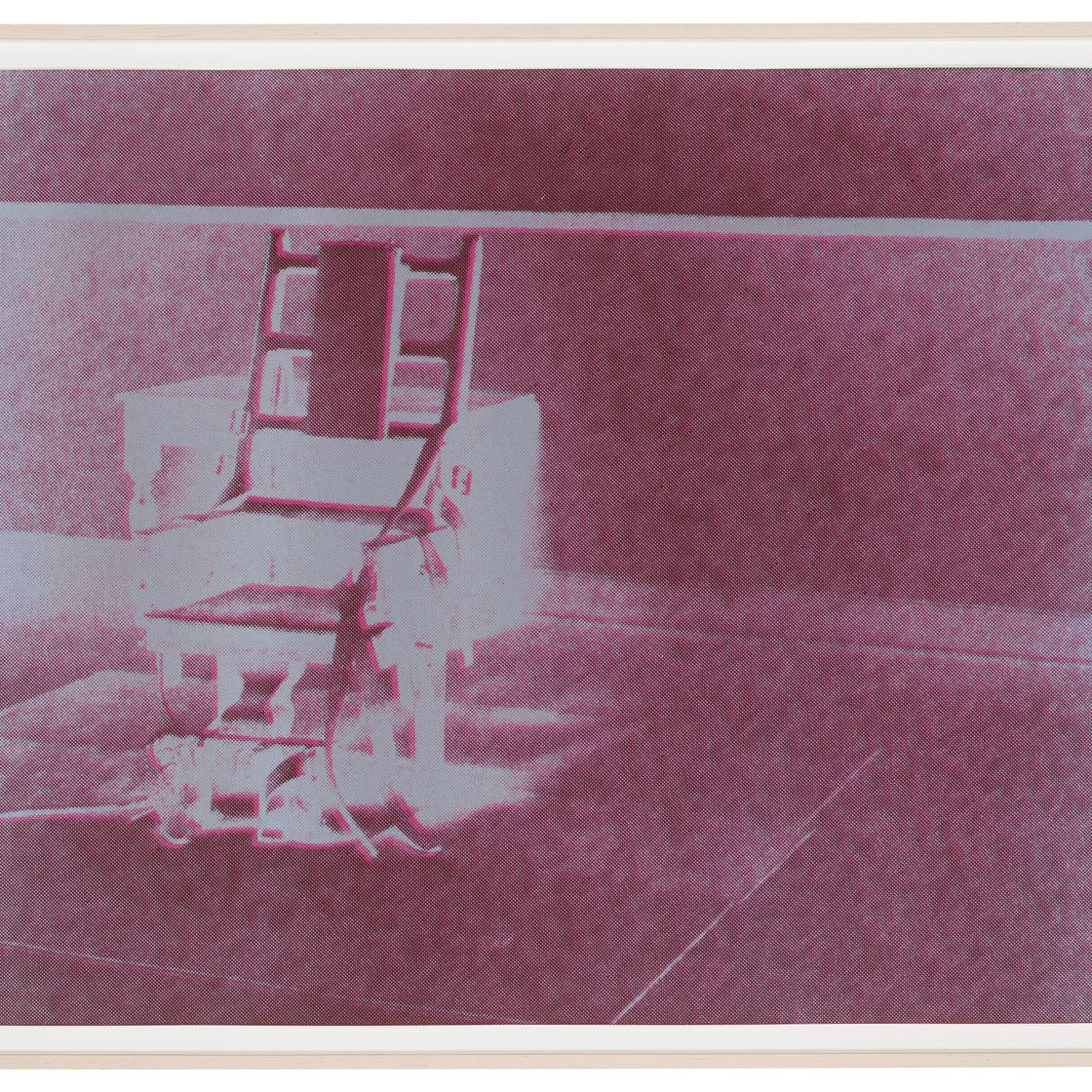 Andy Warhol — Электрические стулья : один принт, изображение 2