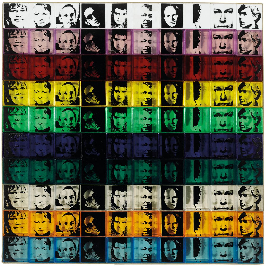 Andy Warhol — Портреты художников, от: Десять от Лео Кастелли