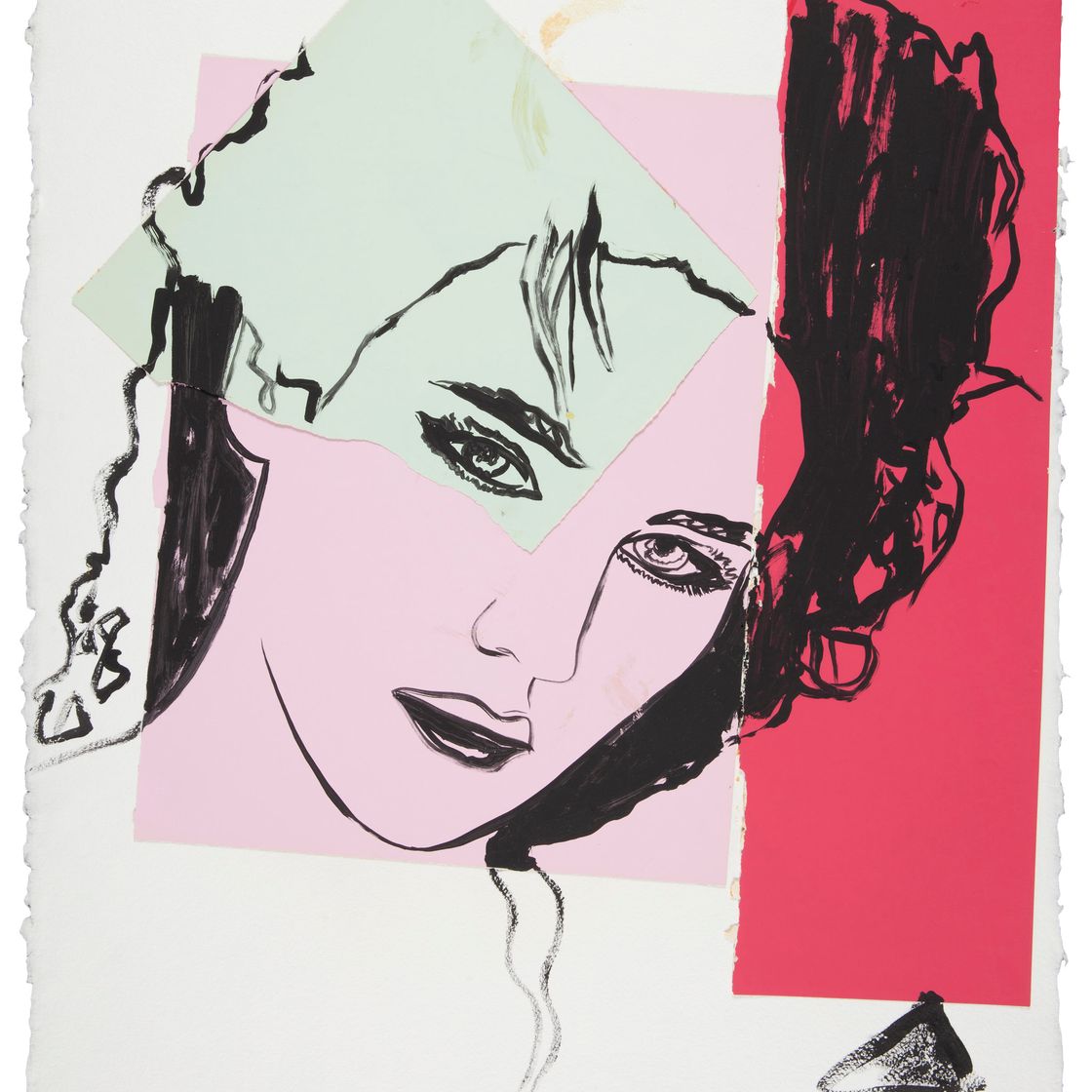 Andy Warhol — Изабель Аджани