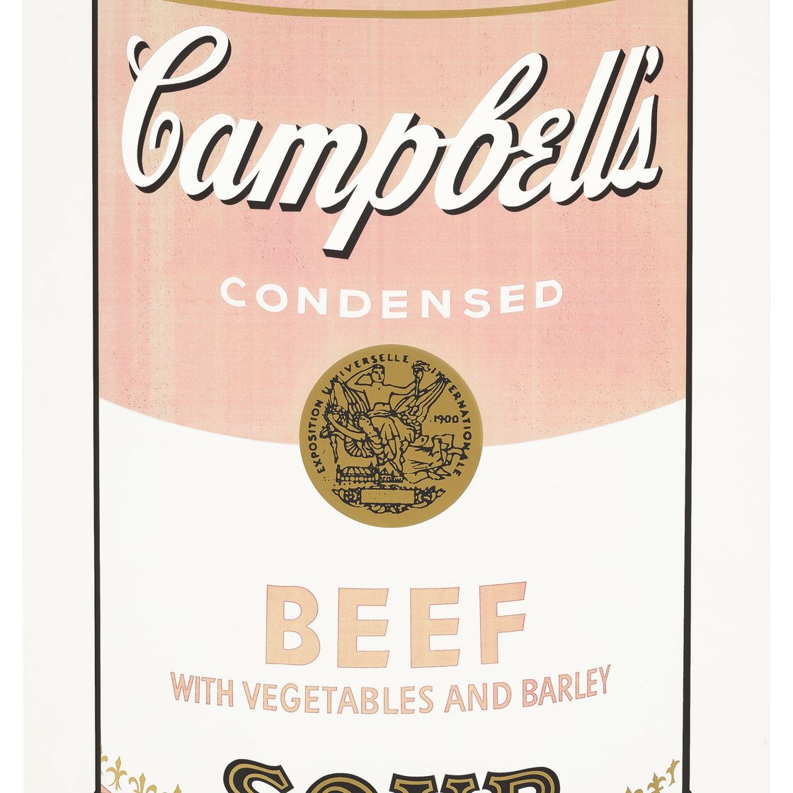 Andy Warhol — Говяжий суп, приготовленный в Campbell's Soup I
