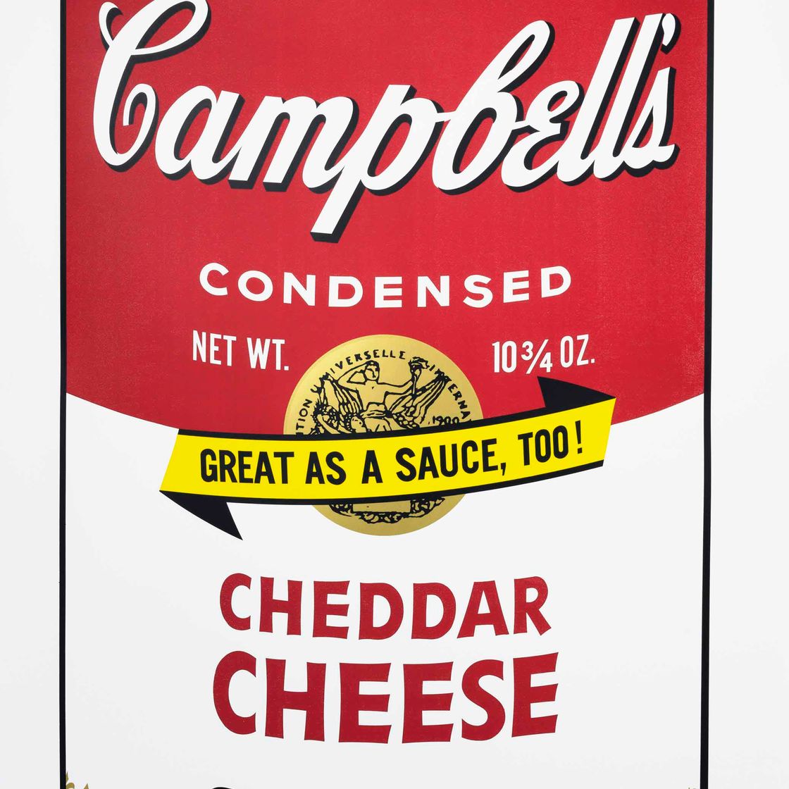 Andy Warhol — Сыр чеддер, от: Campbell's Soup II