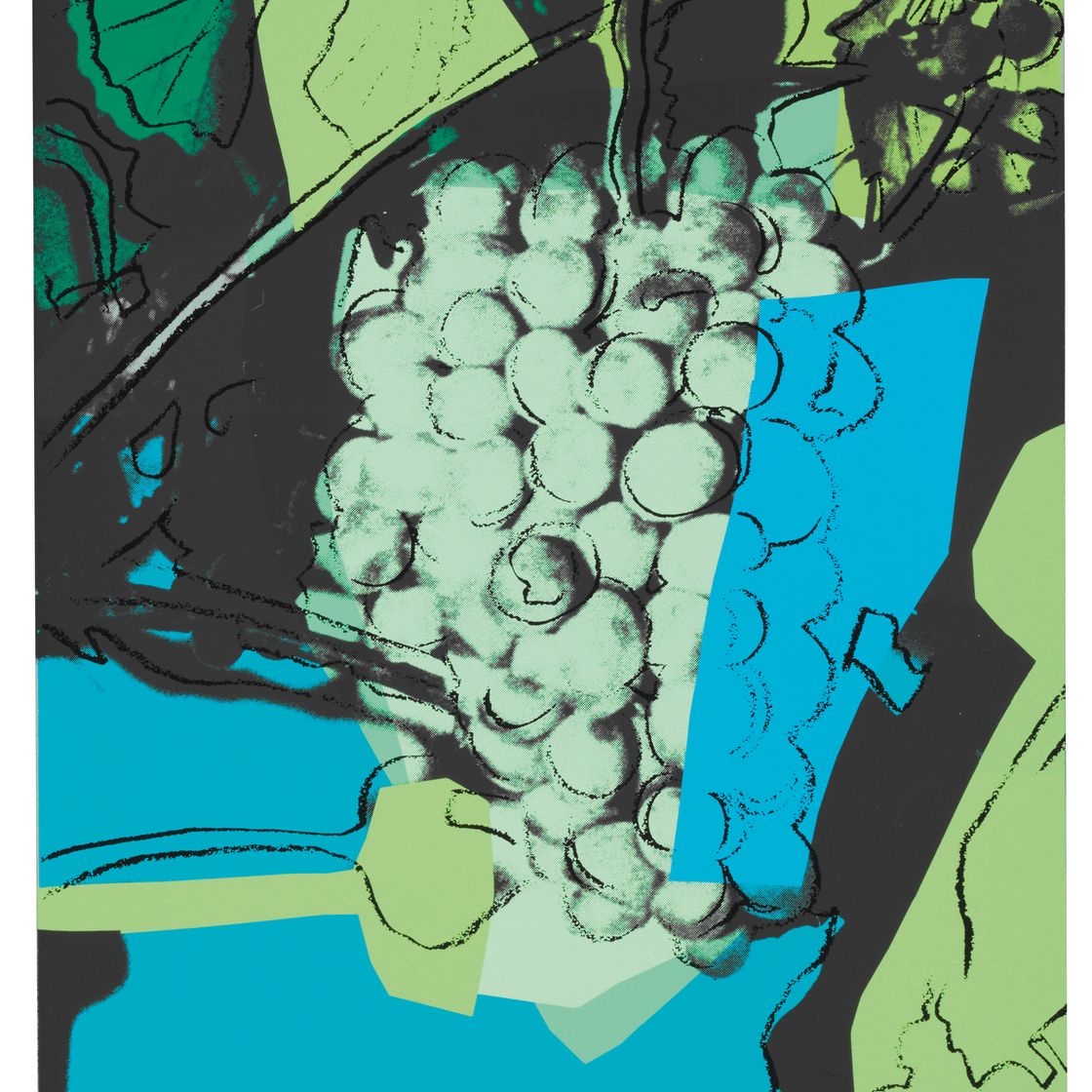 Andy Warhol — Виноград: одна тарелка (F. & S. II.193)