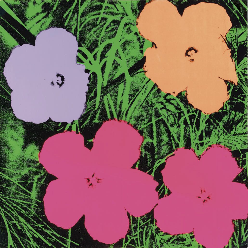Andy Warhol — Цветы : одна тарелка (F. & S. II.73)
