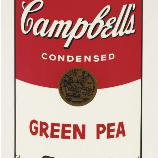 Andy Warhol — Зеленый горошек из супа Campbell's Soup I (F. & S. 50)