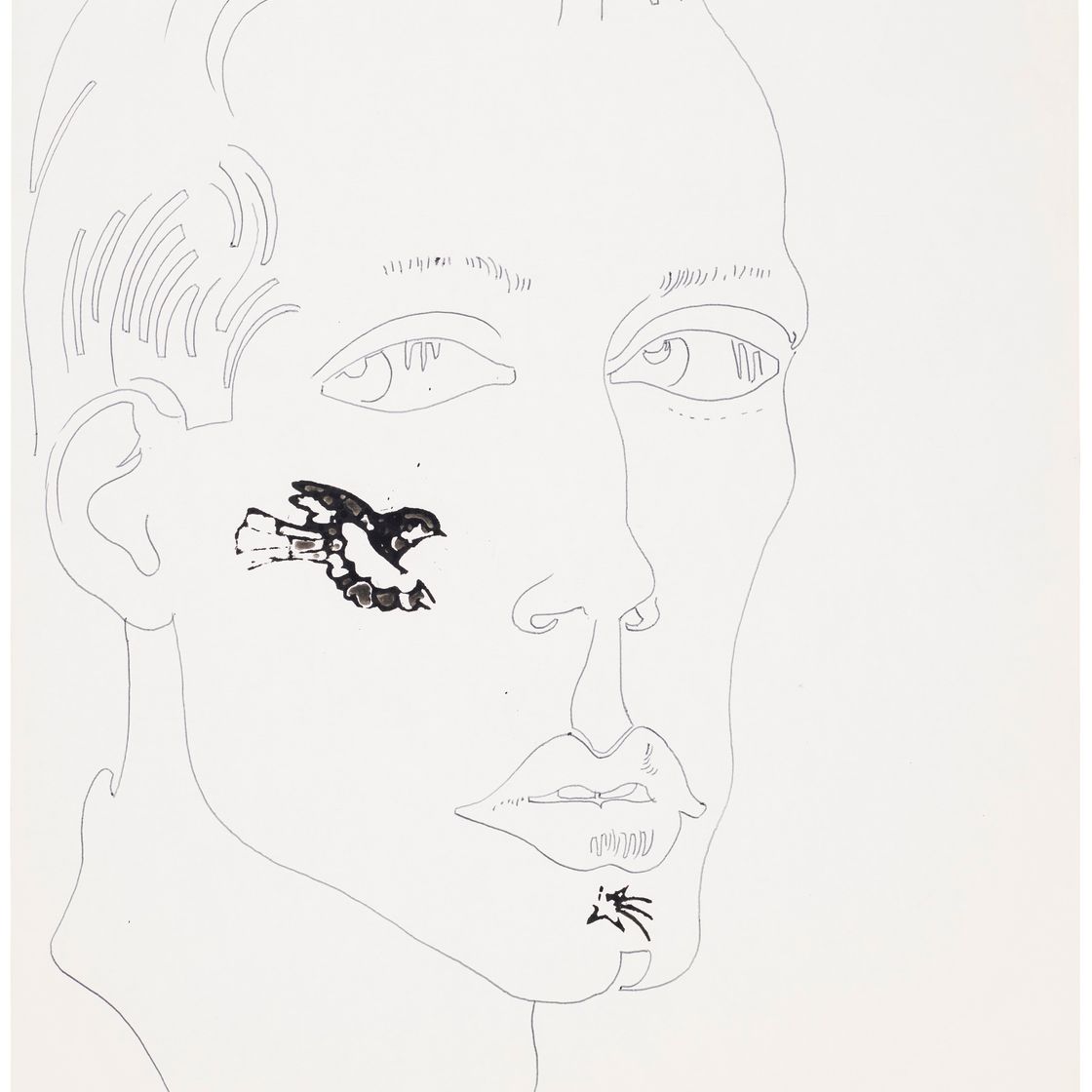 Andy Warhol — Неизвестный мужчина, изображение 1