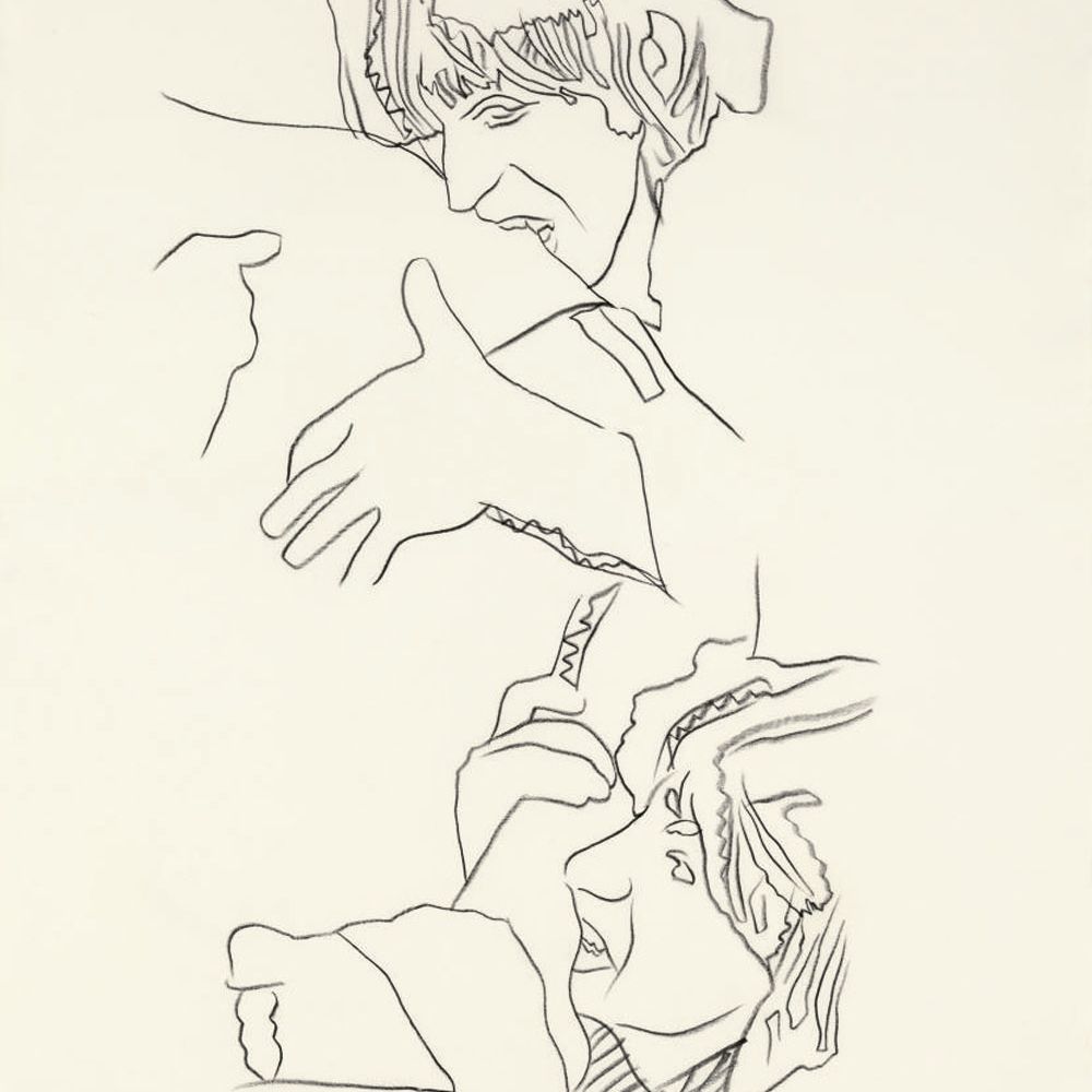 Andy Warhol — Rolling Stones-Люблю тебя вживую (Кит Ричардс и Рон Вуд)
