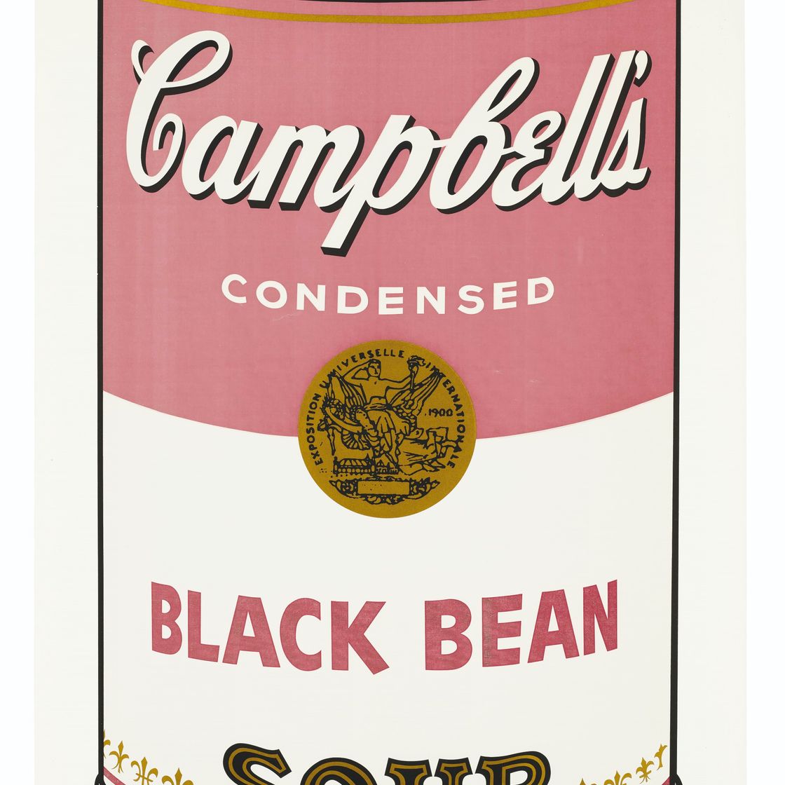 Andy Warhol — Черная фасоль из супа "Кэмпбелл", который я приготовил.