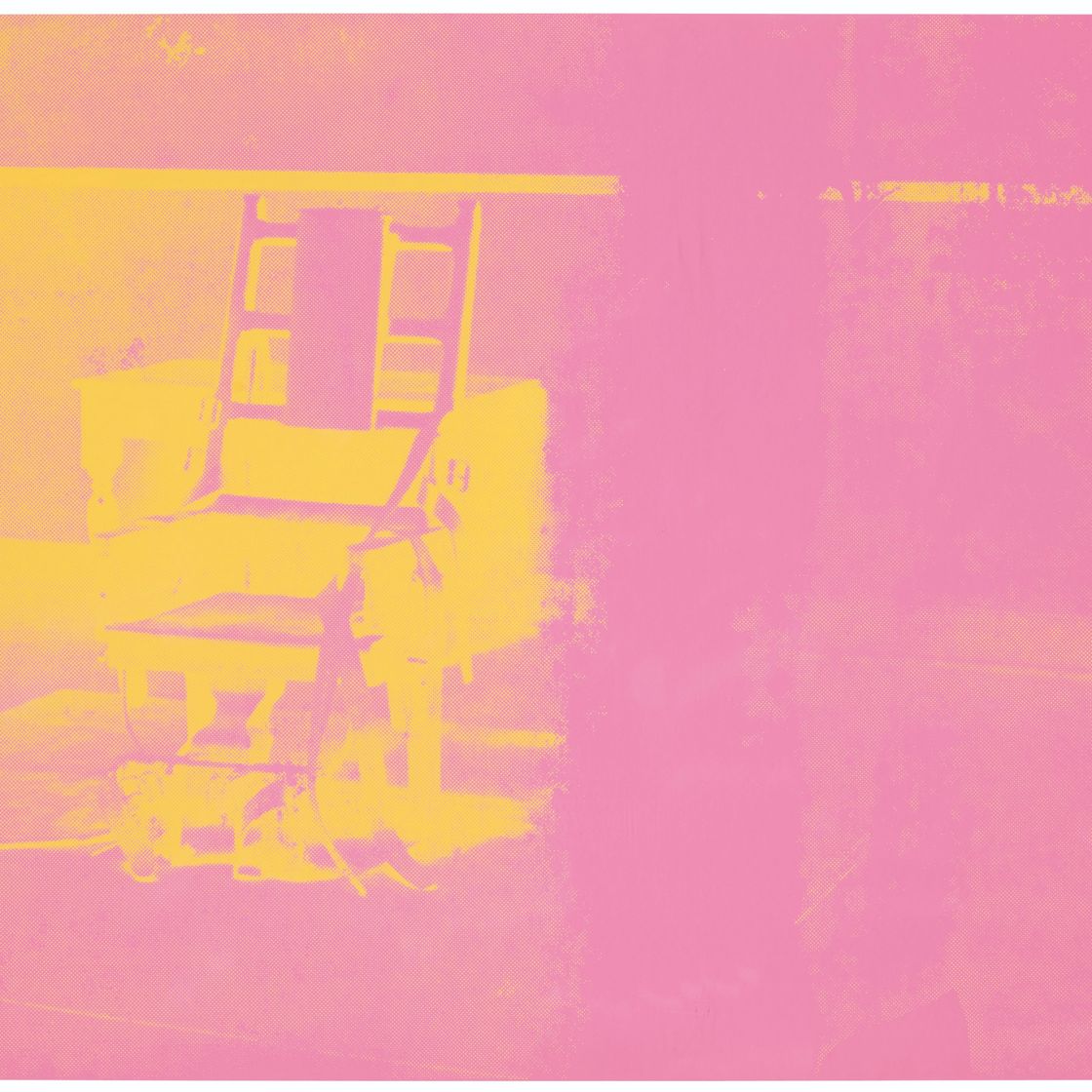 Andy Warhol — Электрические стулья : один принт