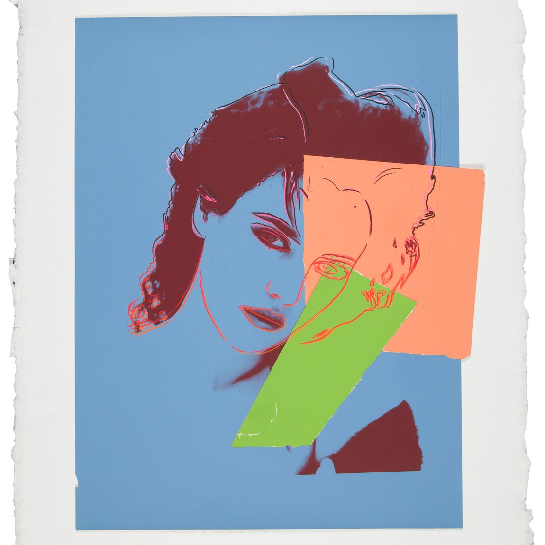 Andy Warhol — Изабель Аджани