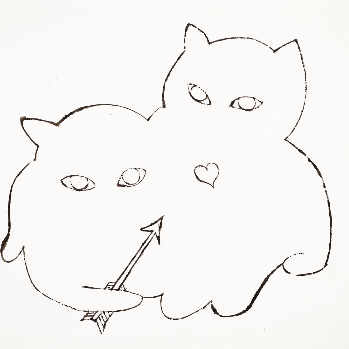 Andy Warhol — Без названия (Кошка), изображение 1