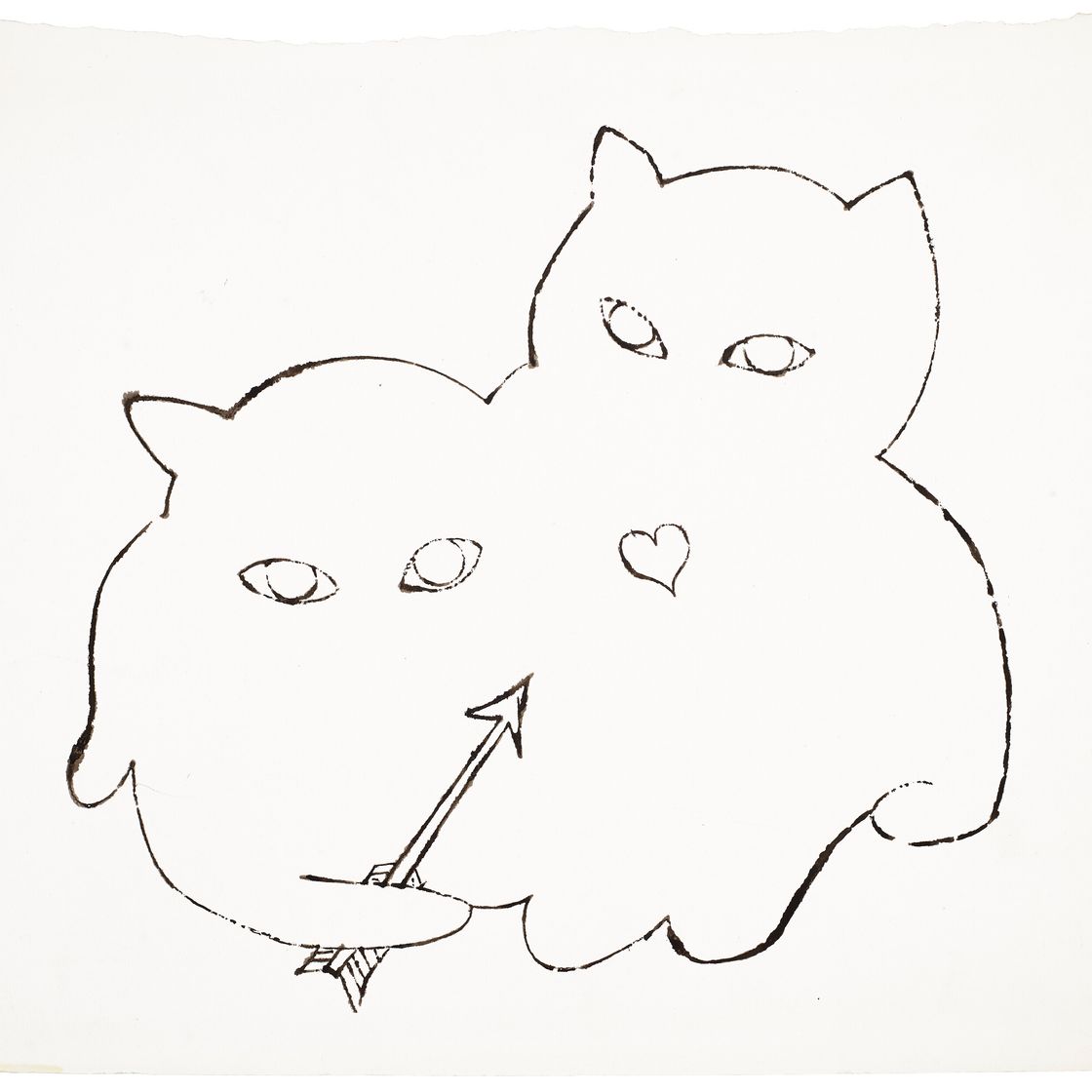 Andy Warhol — Без названия (Кошка), изображение 2