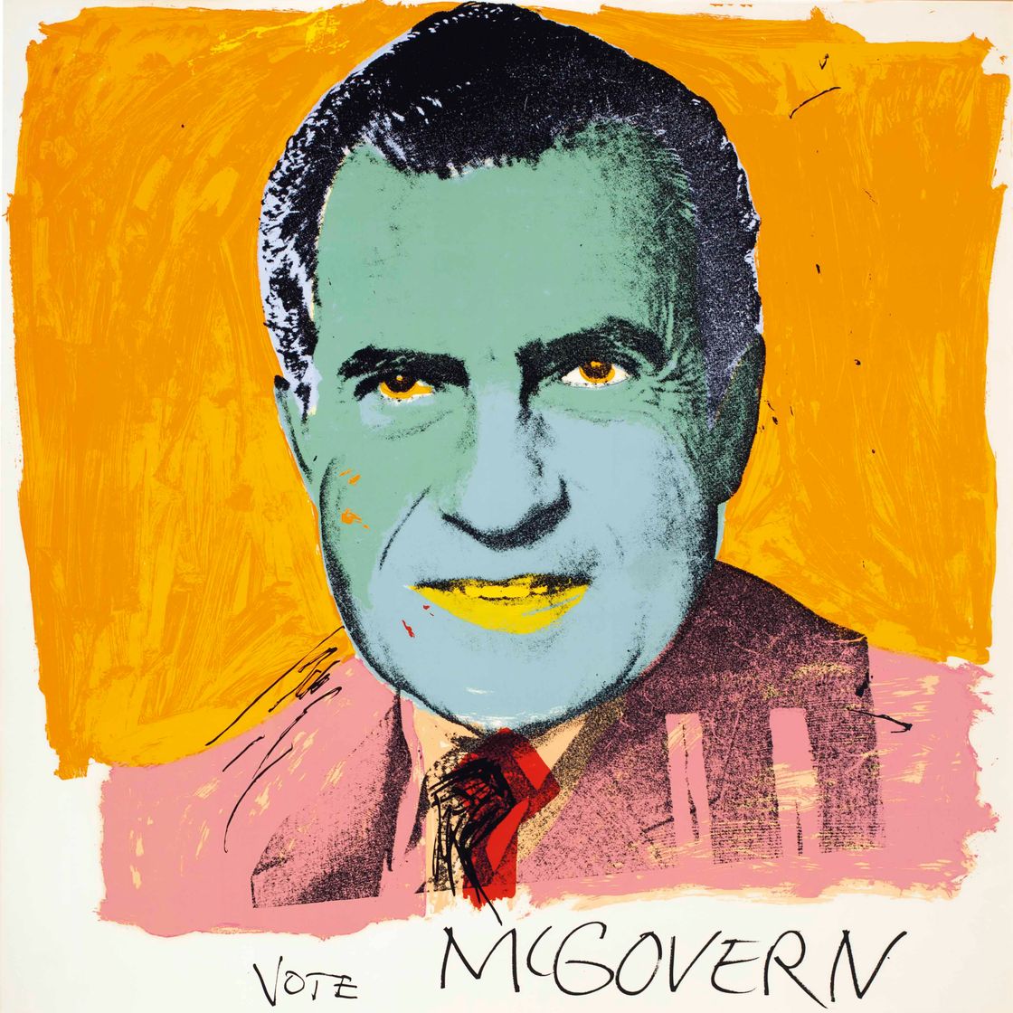 Andy Warhol — Голосуйте за Макговерна