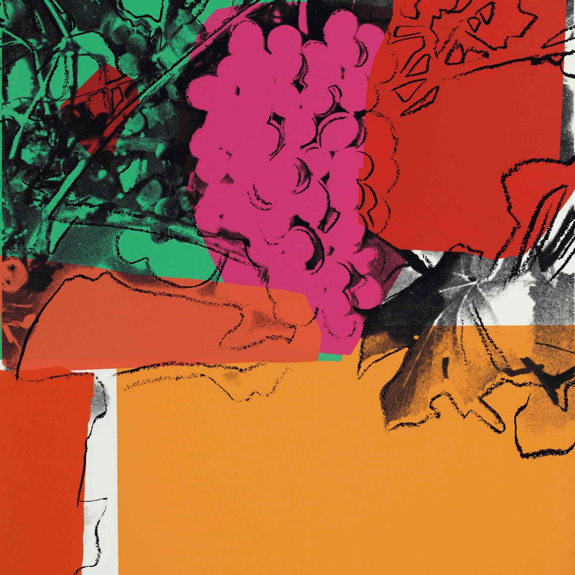 Andy Warhol — Виноград: одна тарелка