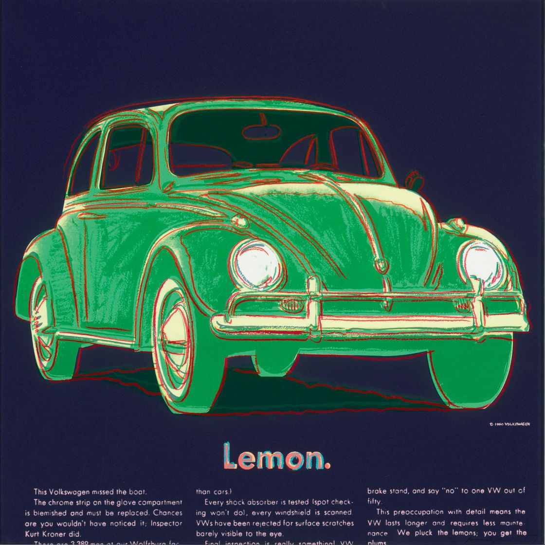Andy Warhol — Фольксваген, из рекламы (F. & S. II.358)