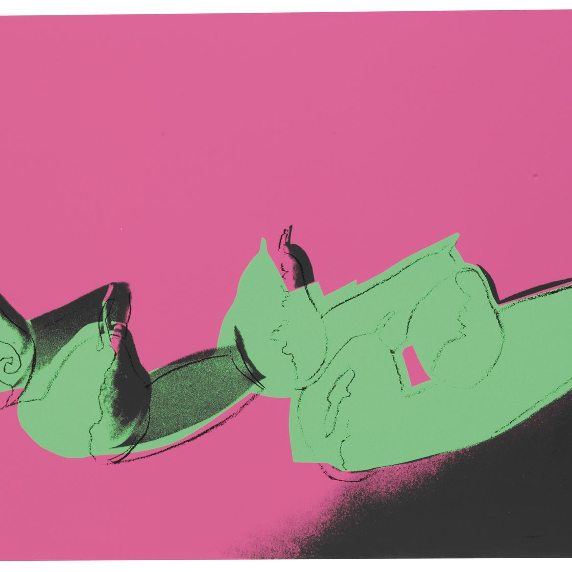 Andy Warhol — Груши из "Космических фруктов": натюрморты (см. F. & S. II.203)