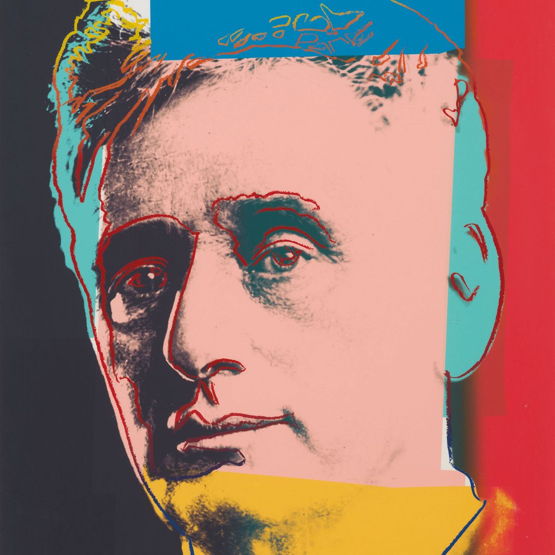 Andy Warhol — Луис Брандейс из "Десяти портретов евреев двадцатого века"