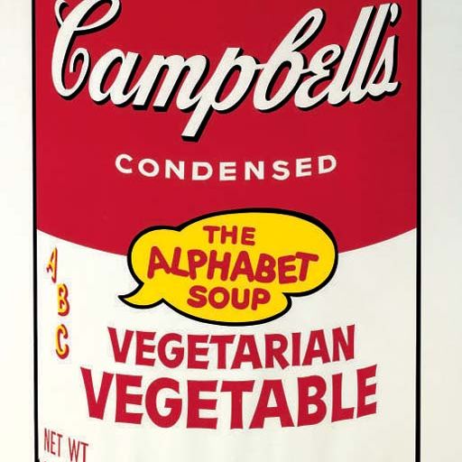 Andy Warhol — Вегетарианский овощной суп Campbell's Soup II (F. & S. II.56)