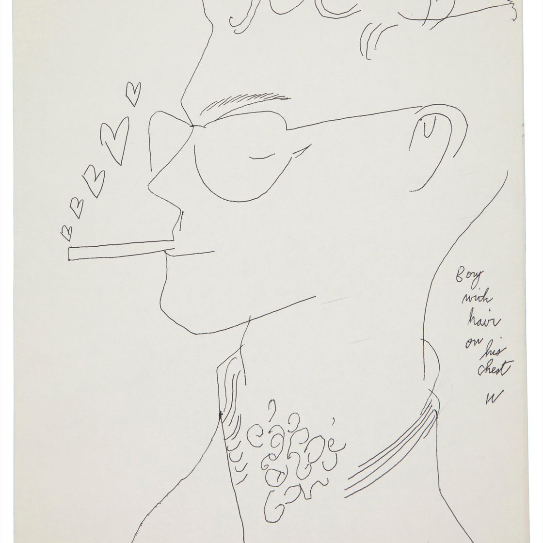 Andy Warhol — Мальчик с волосами на груди
