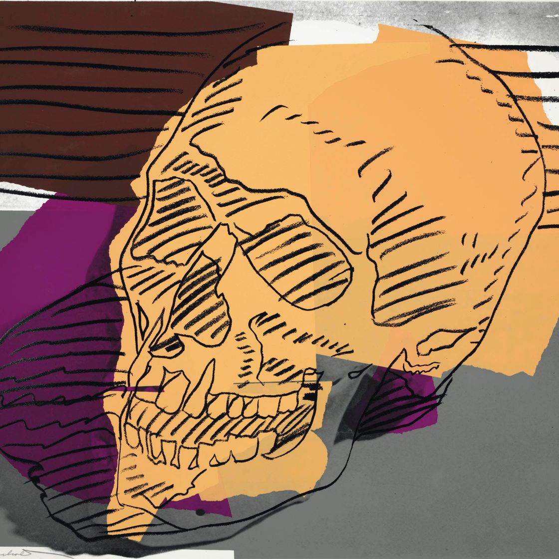 Andy Warhol — Черепа : одна пластина (F. & S. II.157)