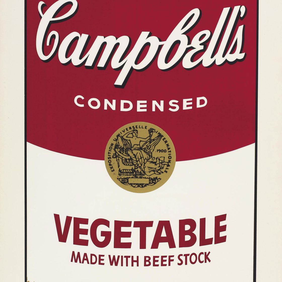 Andy Warhol — Суп Кэмпбелл I: одна тарелка (F. & S. II.48)