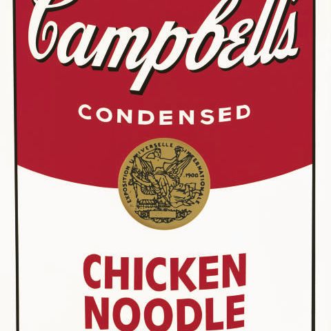 Andy Warhol — Куриная лапша от Campbell's Soup I (F. & S. II.45)