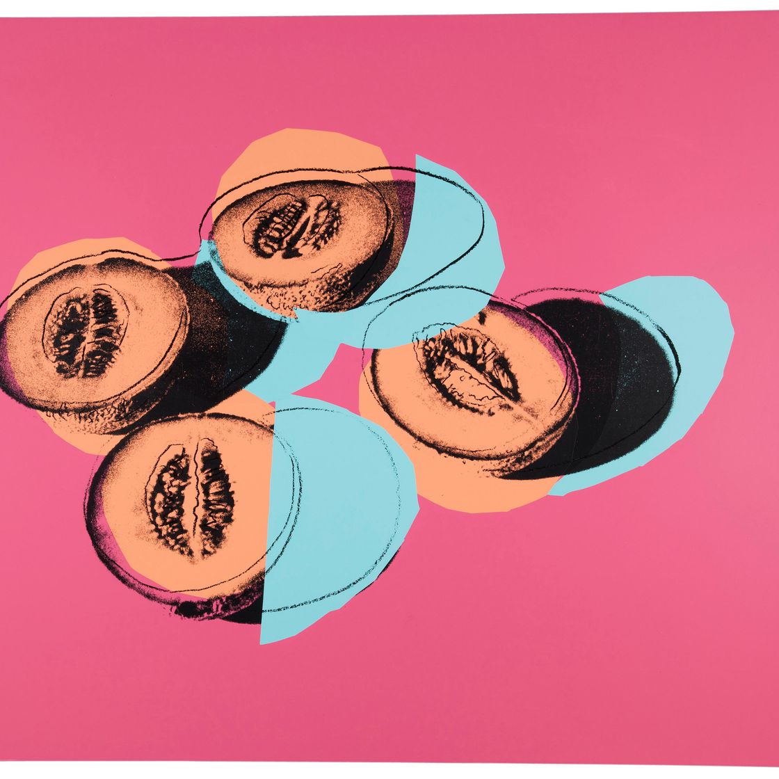 Andy Warhol — Космический фрукт : Дыня II (см. F. & S. II.198)