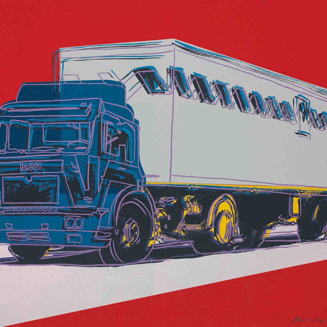 Andy Warhol — Грузовой автомобиль (F.& S. IIB.367-370)