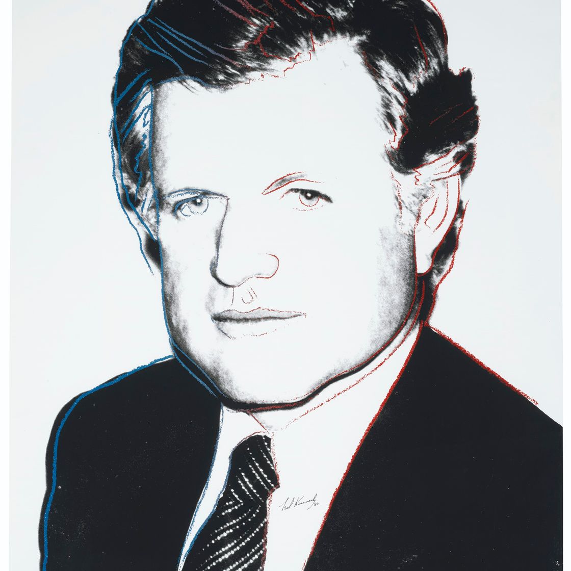Andy Warhol — Эдвард Кеннеди