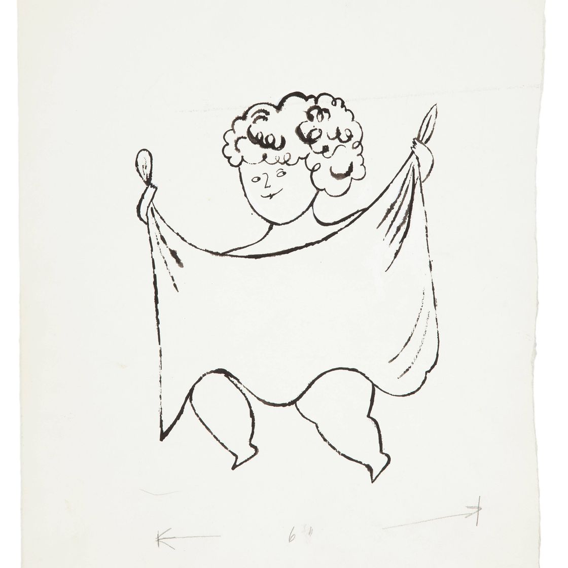 Andy Warhol — В глубине Моего сада Я Изучаю Рисунок