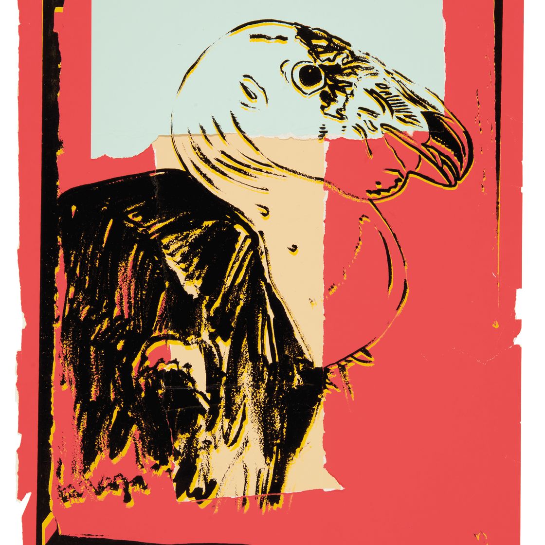 Andy Warhol — Калифорнийский кондор, из "Исчезающих животных"