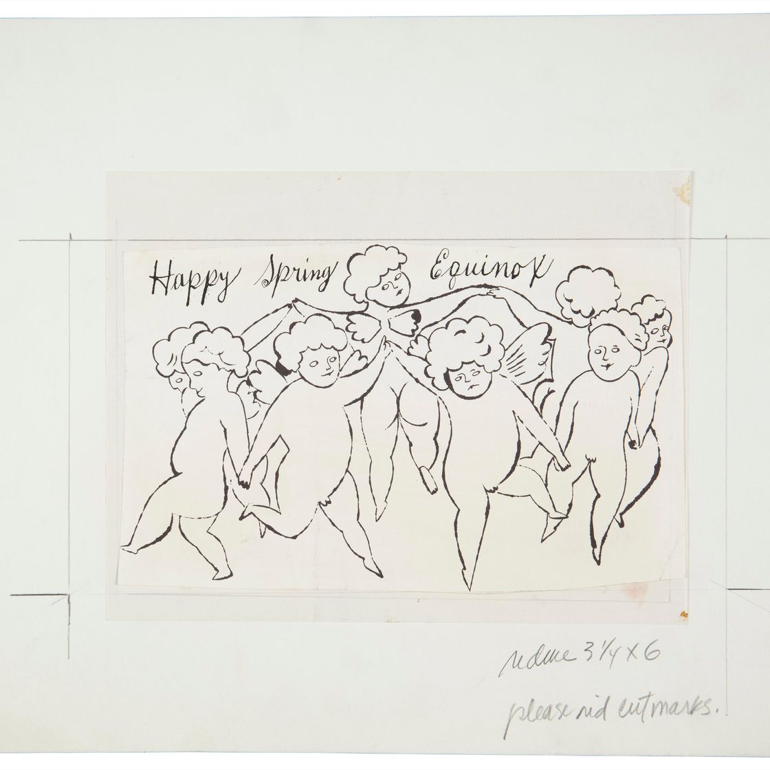 Andy Warhol — Счастливого весеннего равноденствия
