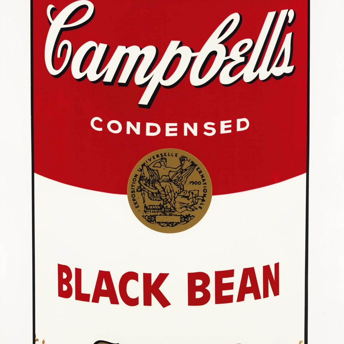 Andy Warhol — Черная фасоль для супа Campbell's Soup I (F. & S. II.44)