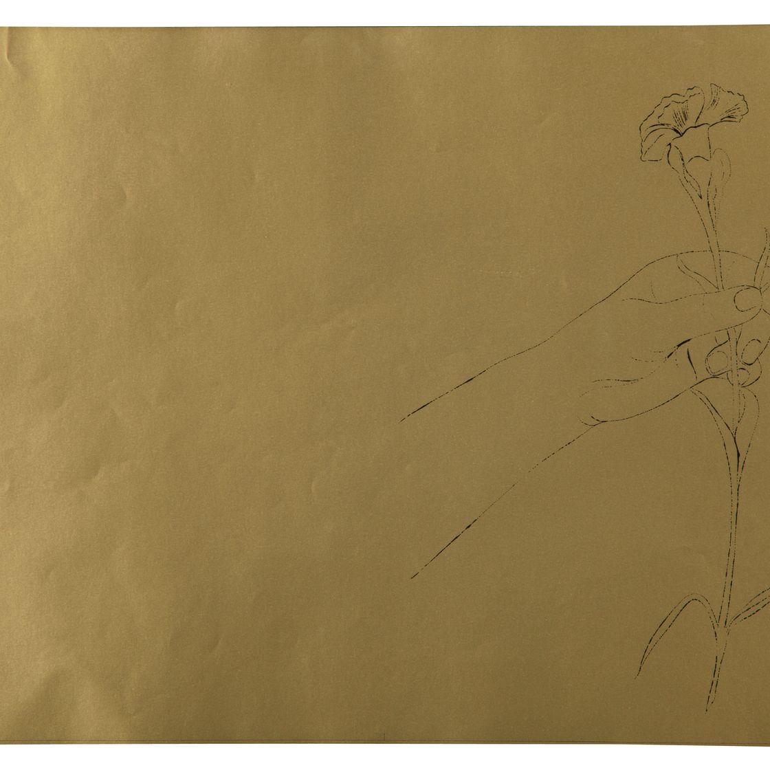 Andy Warhol — Золотая книга : одна пластина (см. F. & S. IV.114)