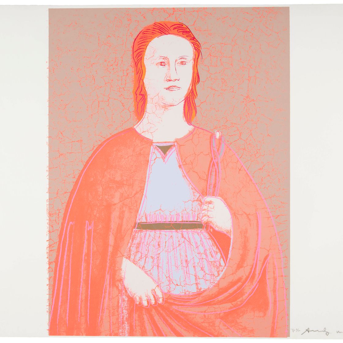 Andy Warhol — Святая Аполлония (см. F. & S. II.330)