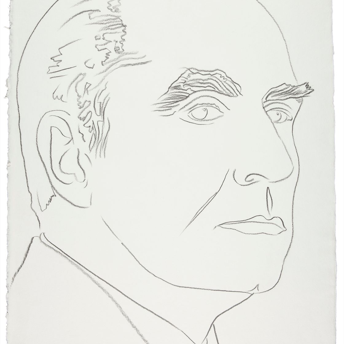 Andy Warhol — Франсуа Миттеран