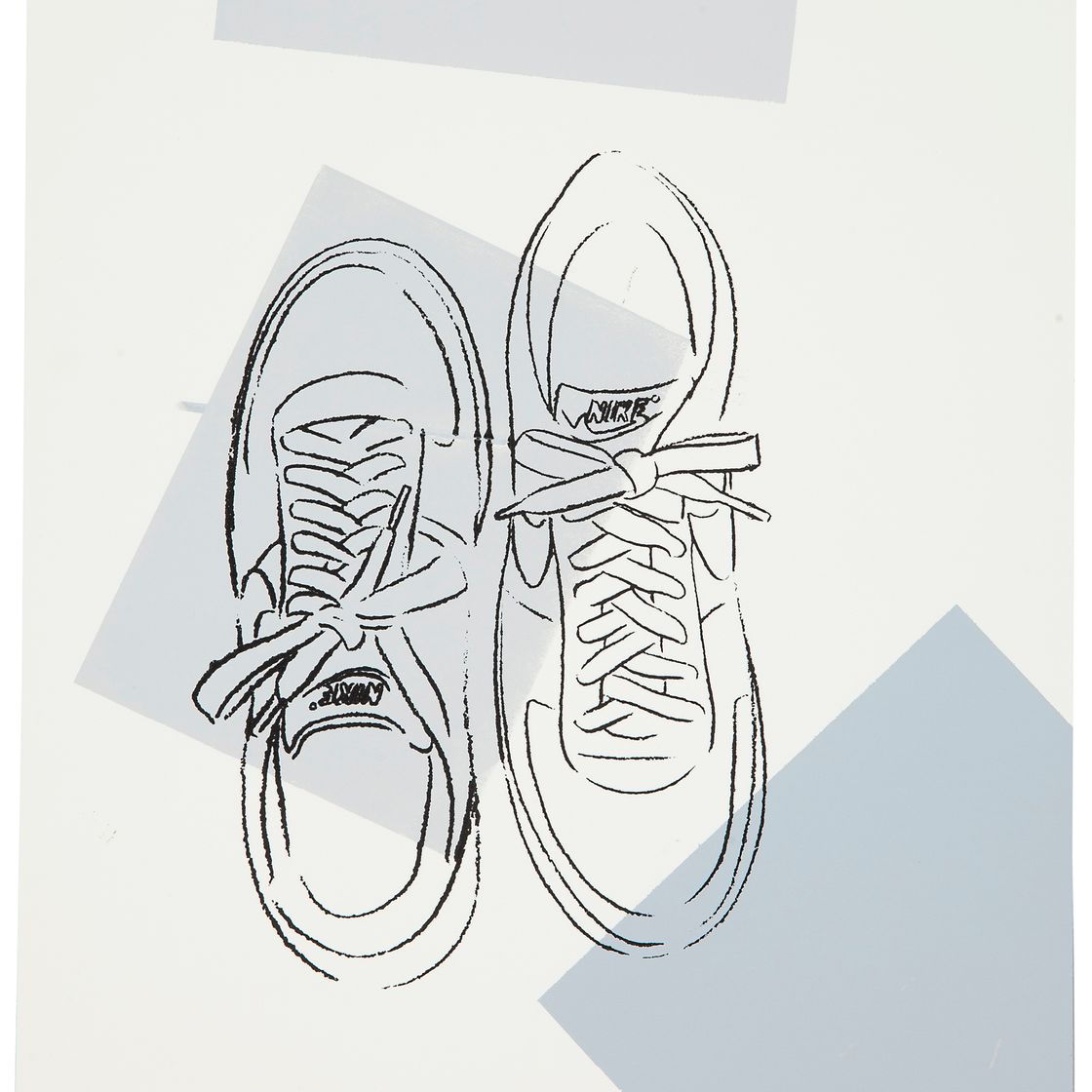Andy Warhol — Кроссовки Nike, представляющие Питера Мура (F. & S. IIIB.36)