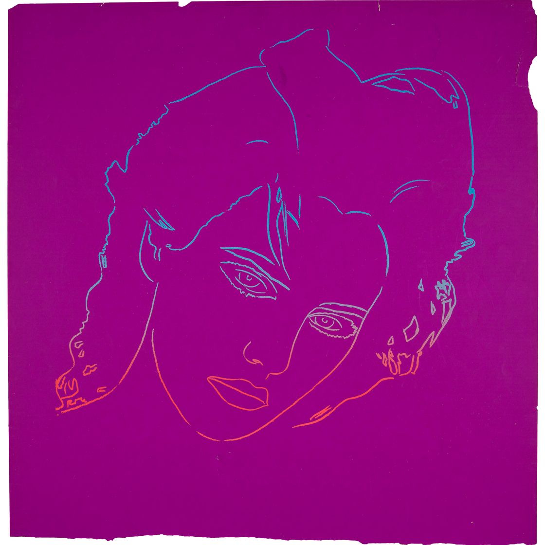 Andy Warhol — Изабель Аджани