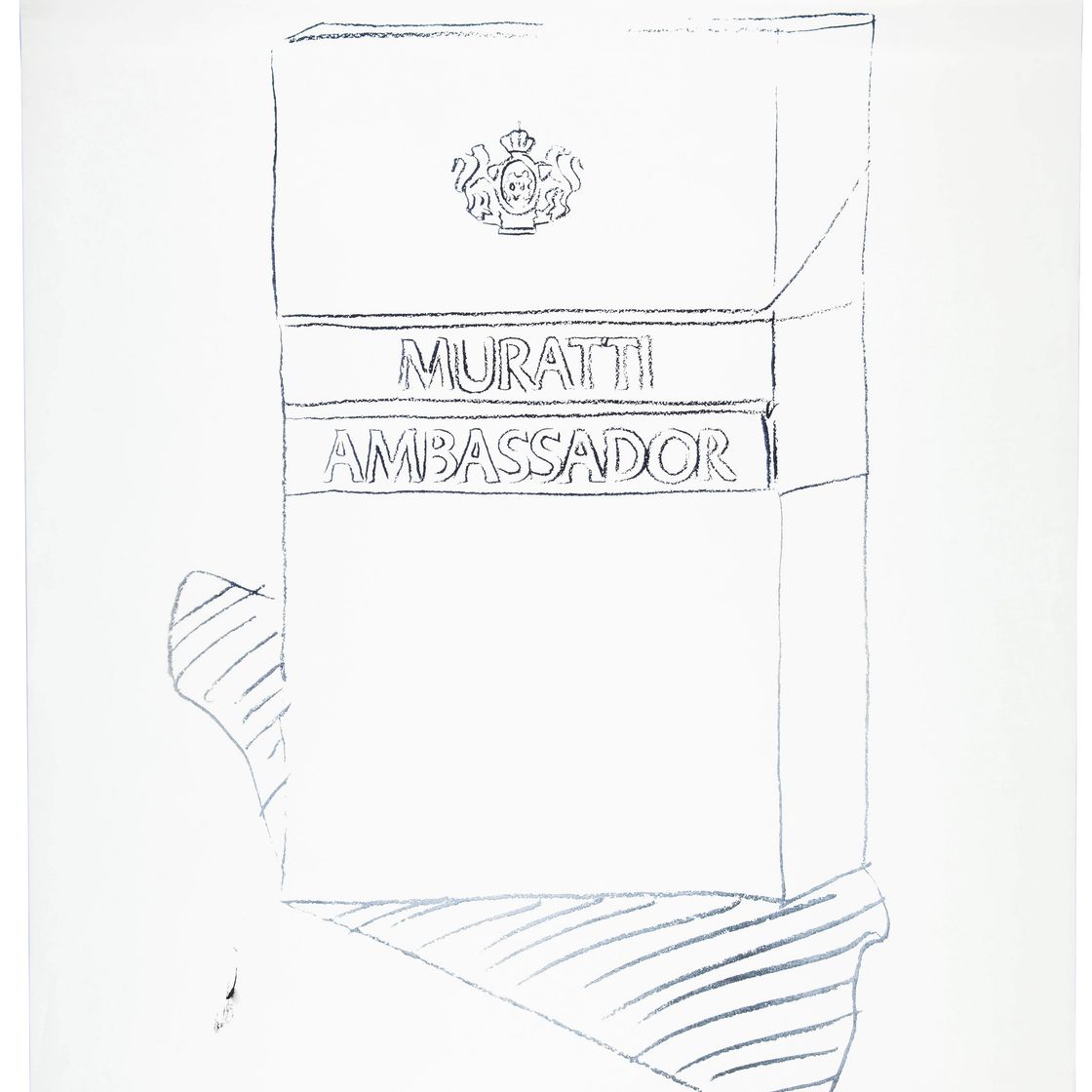 Andy Warhol — Посол Муратти (см. F. & S. III.27)