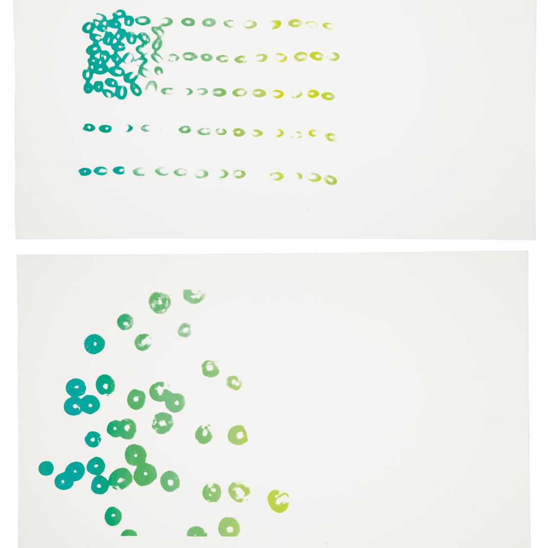 Andy Warhol — Кювезон Шардоне: две тарелки (см. раздел F. и S. III.6)