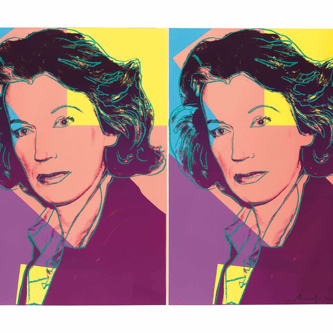 Andy Warhol — Милдред Шил
