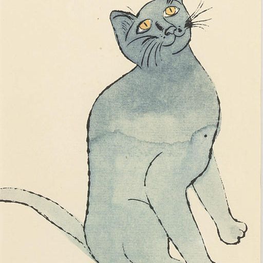 Andy Warhol — Одна голубая киска (от 25 кошек по имени Сэм и одной голубой киски)